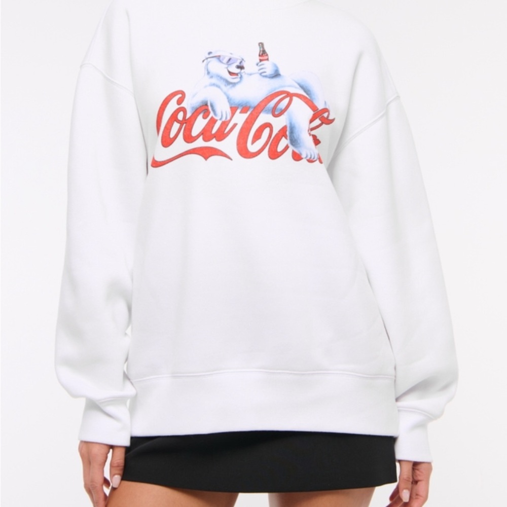 Abercrombie & Fitch Coca-Cola Vintage Sunday Crew